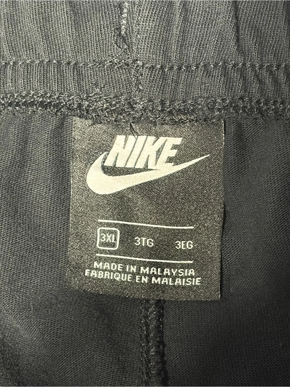 Nike Sportswear Club Jogger Sweatpants Mens 3XL Black Pockets Athletic Gym